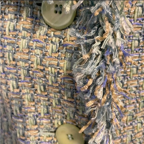 Pastel tweed look blazer - Picture 6 of 7